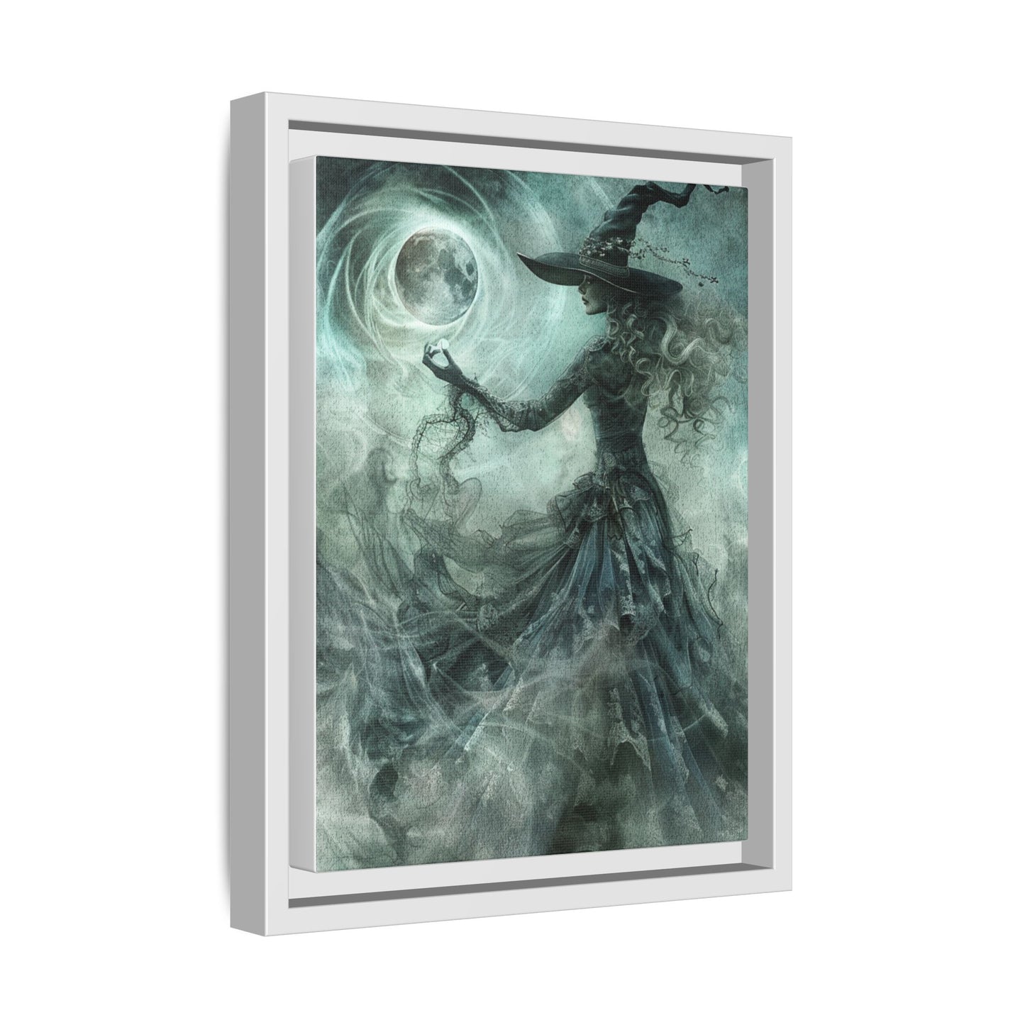 Spellcraft Secrets - Gothic Framed Matte Canvas Print