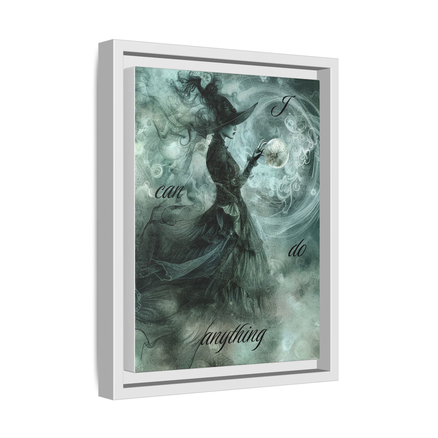 I Can Do Anything - Gothic Positive Affirmation Framed Matte Canvas Print