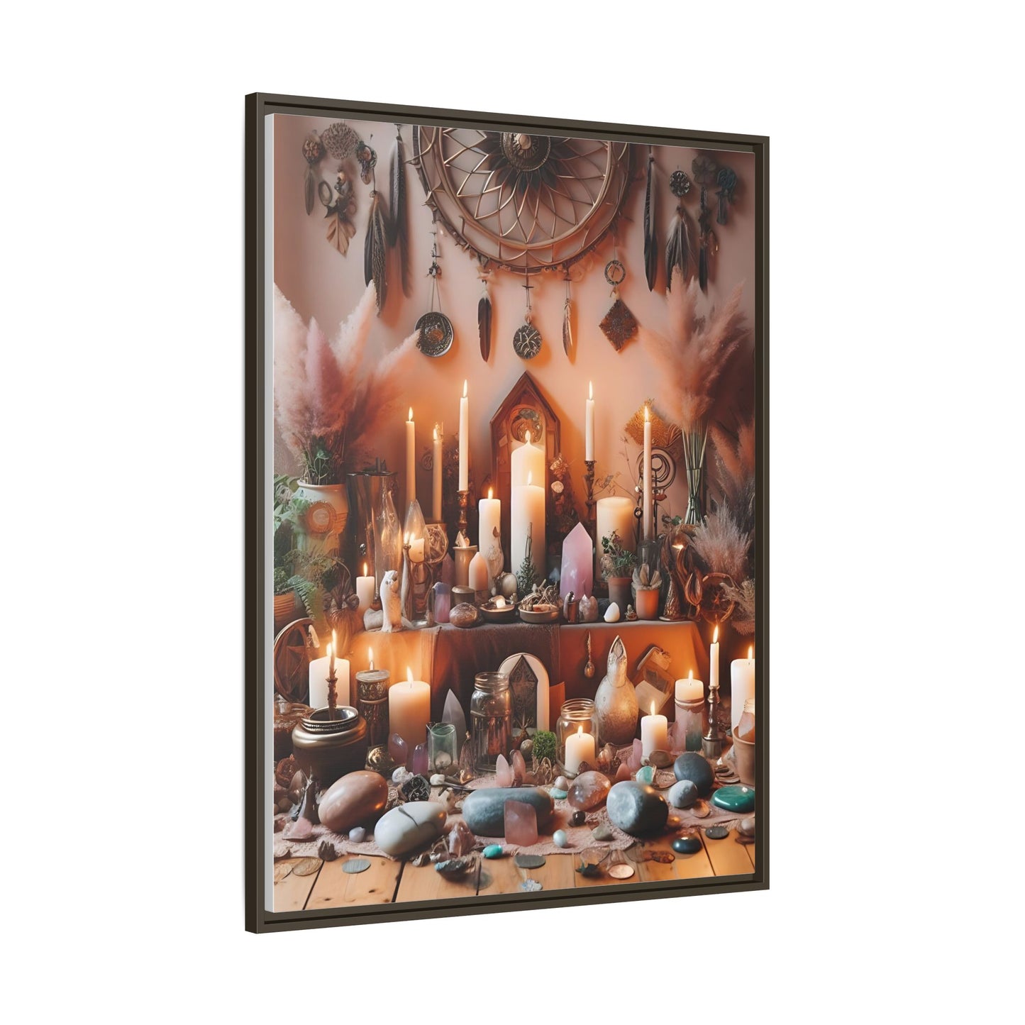 Sacred Space - Framed Matte Canvas Print