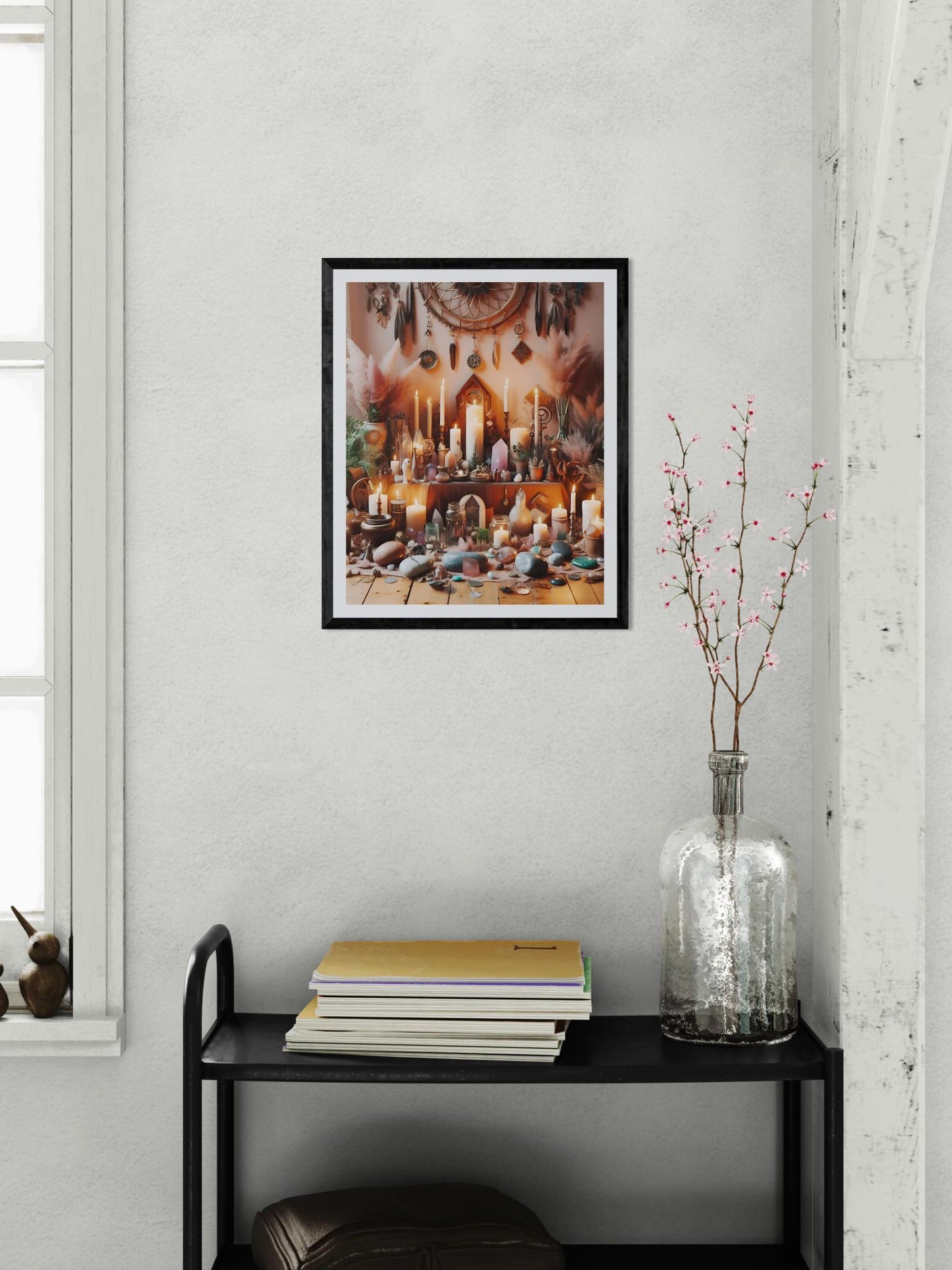 Sacred Space - Framed Matte Canvas Print