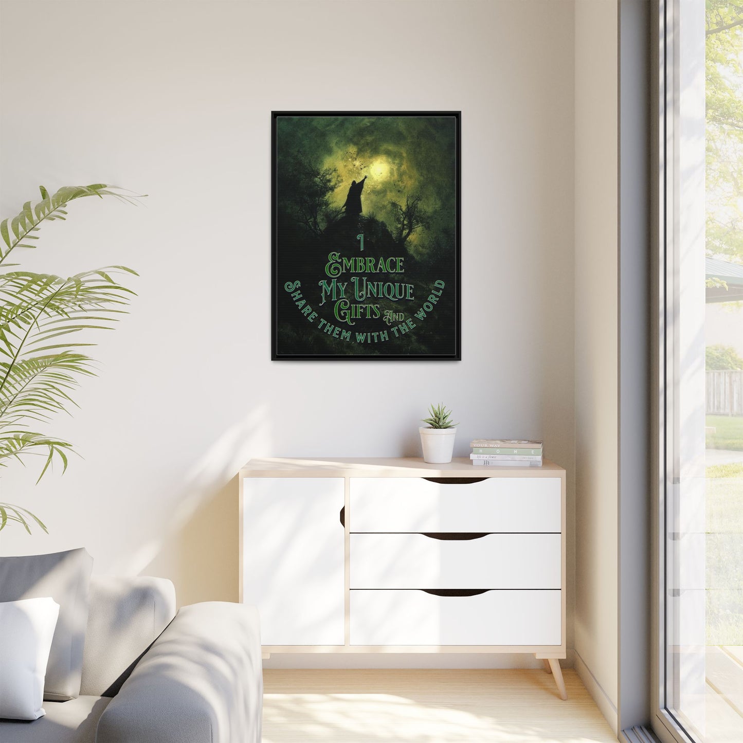 Unique Gifts - Framed Canvas Print