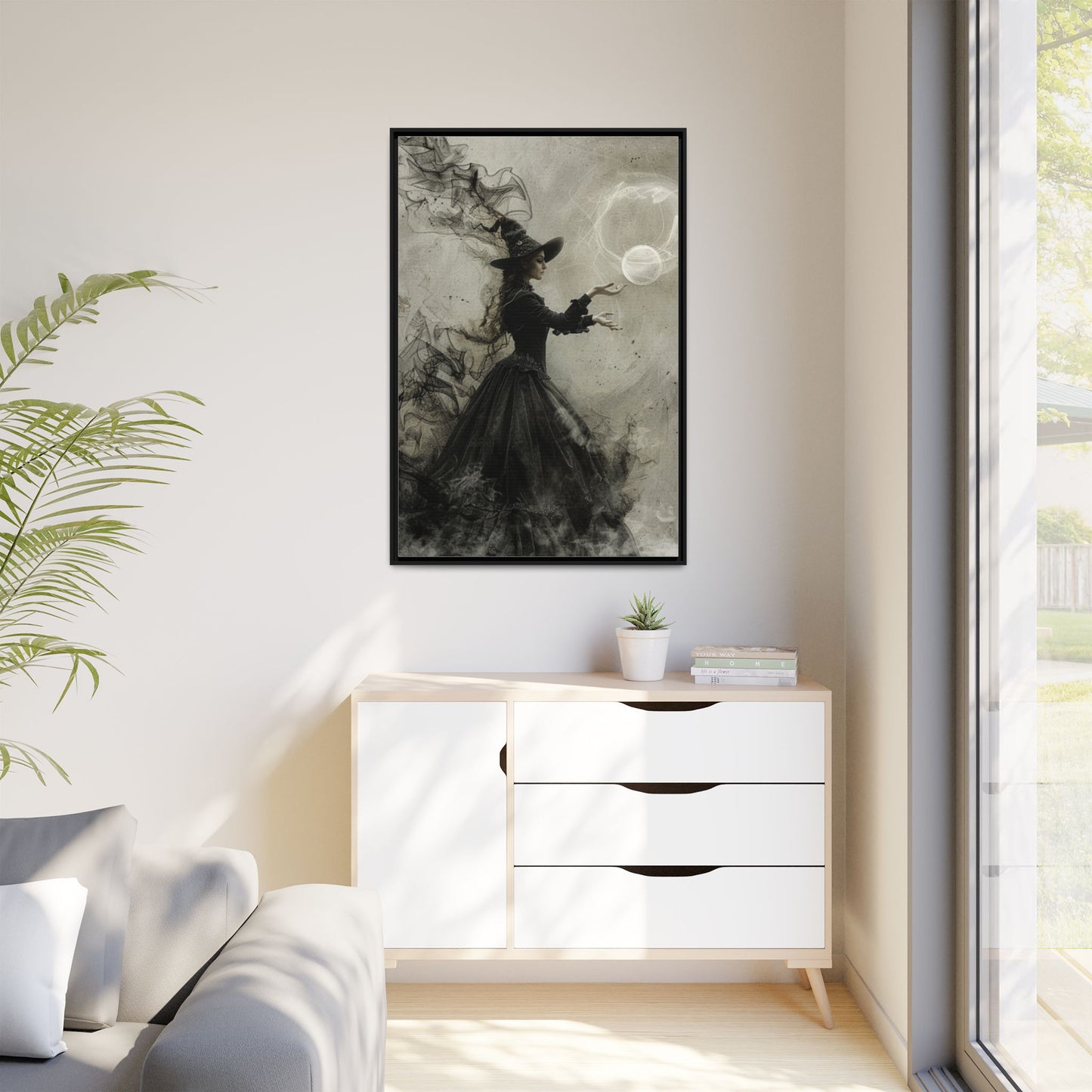 Coven Chronicles - Framed Matte Canvas Print