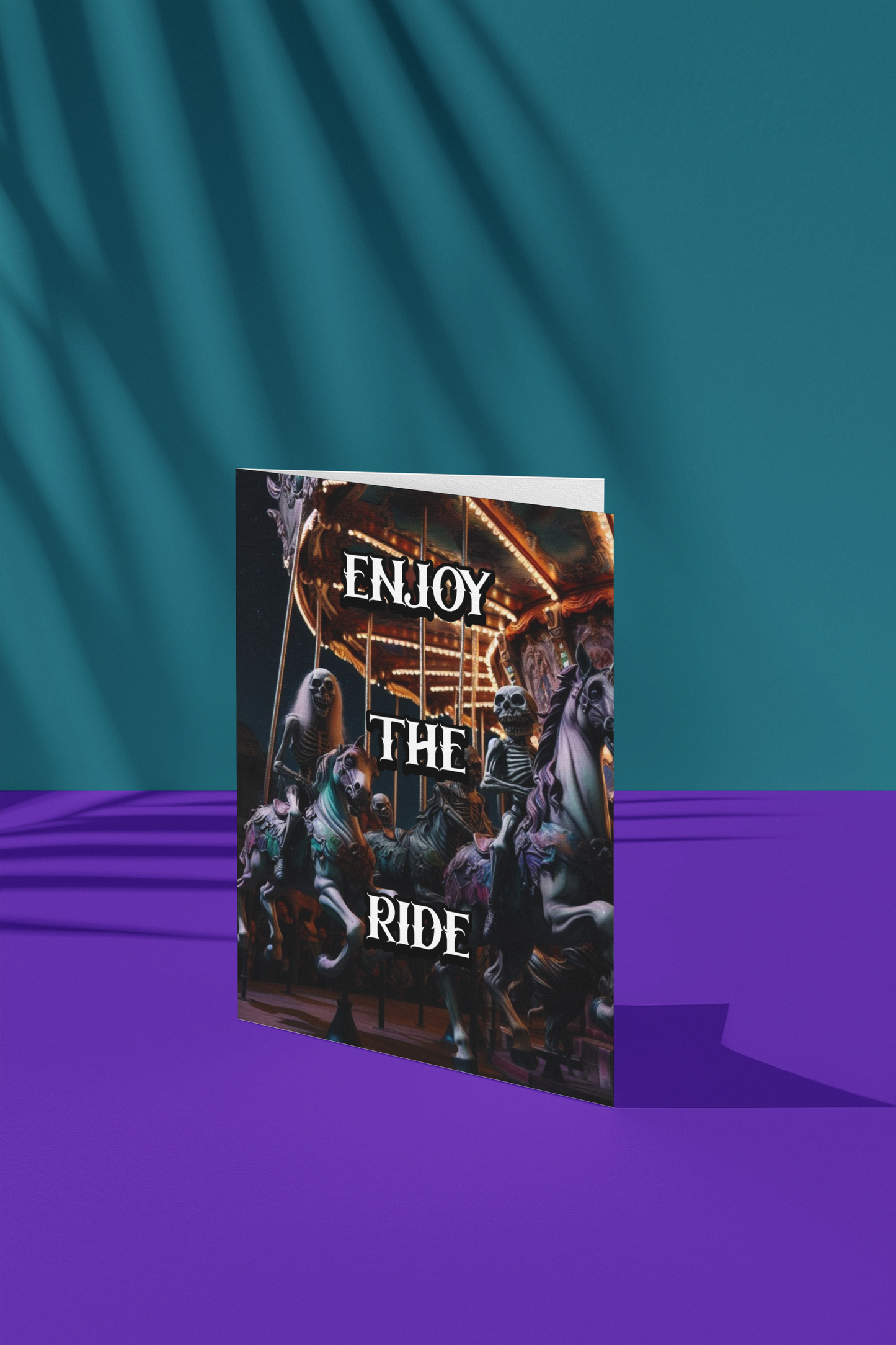 Enjoy the Ride - Alternative Greeting Card