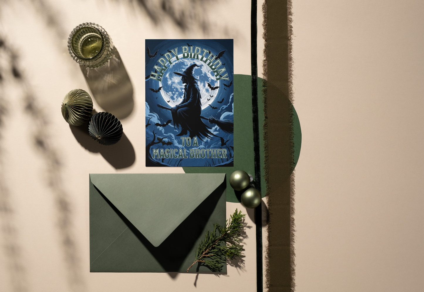 Magical Brother - Alternative Birthday Wishes Card