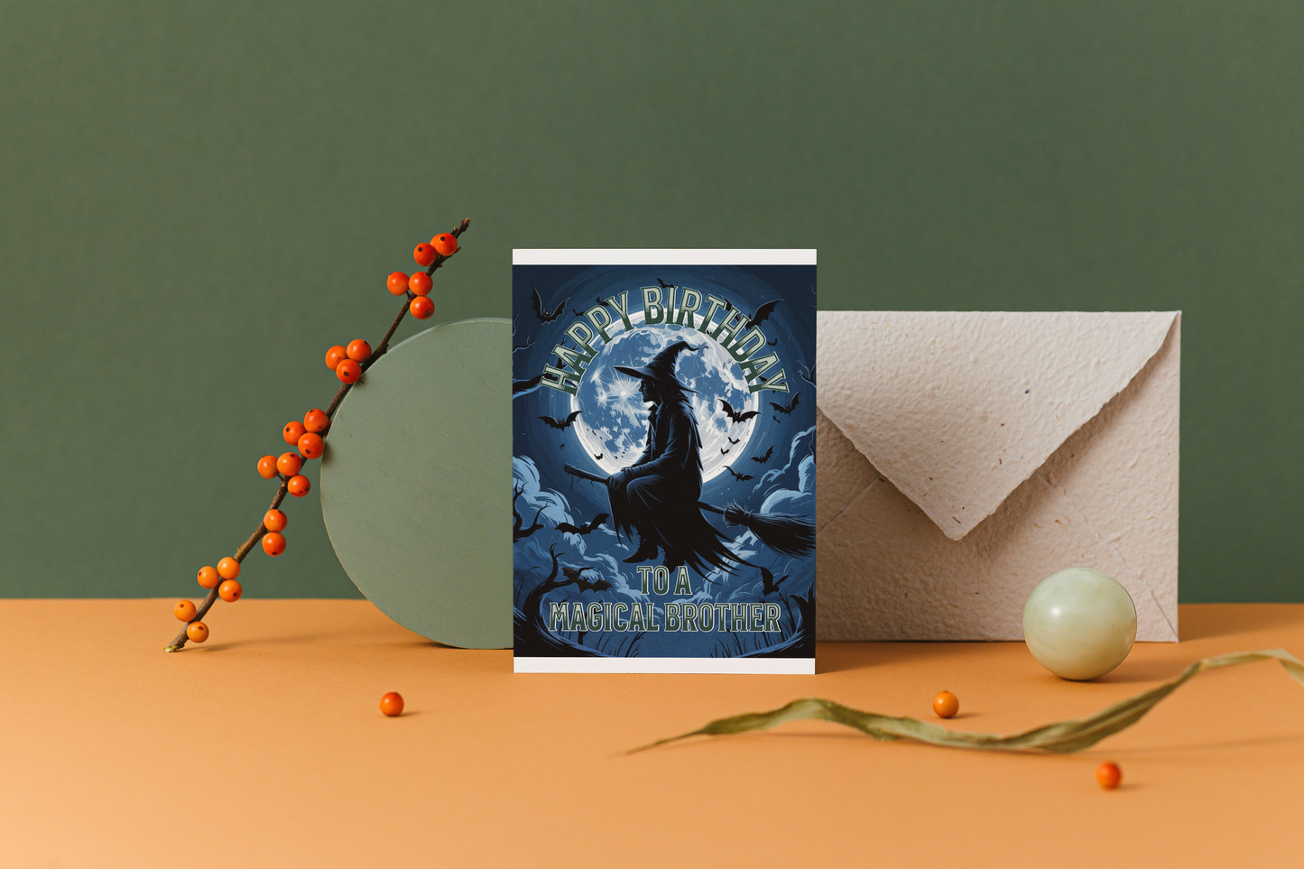 Magical Brother - Alternative Birthday Wishes Card