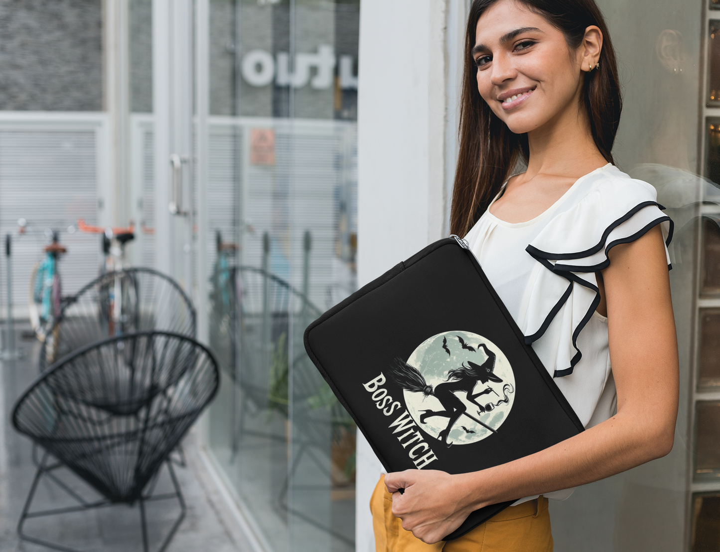 Boss Witch - Gothic Laptop Sleeve