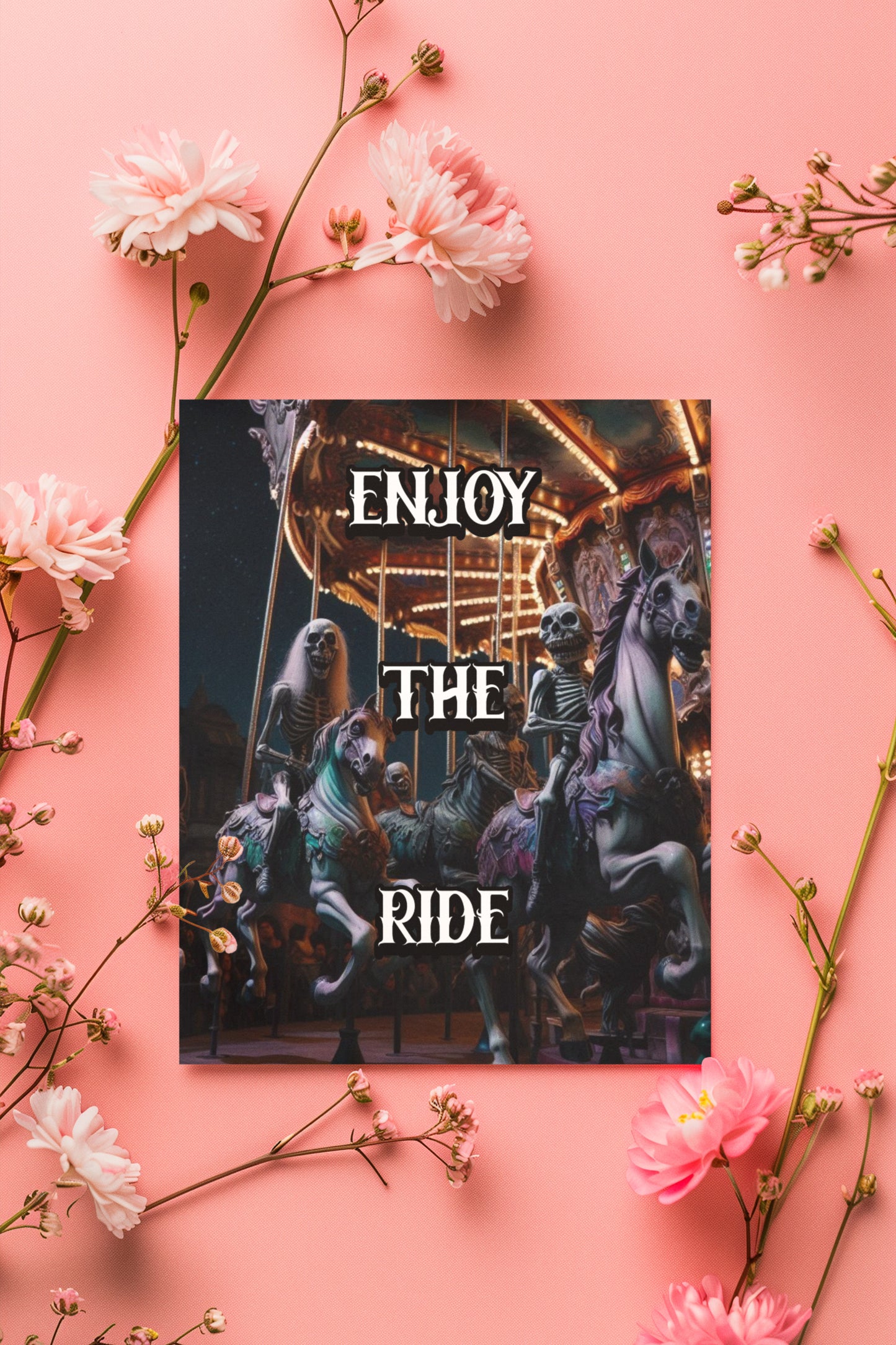 Enjoy the Ride - Alternative Greeting Card