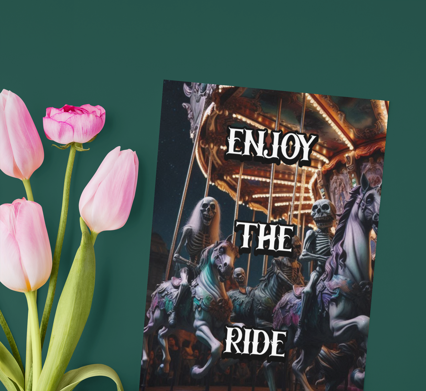 Enjoy the Ride - Alternative Greeting Card
