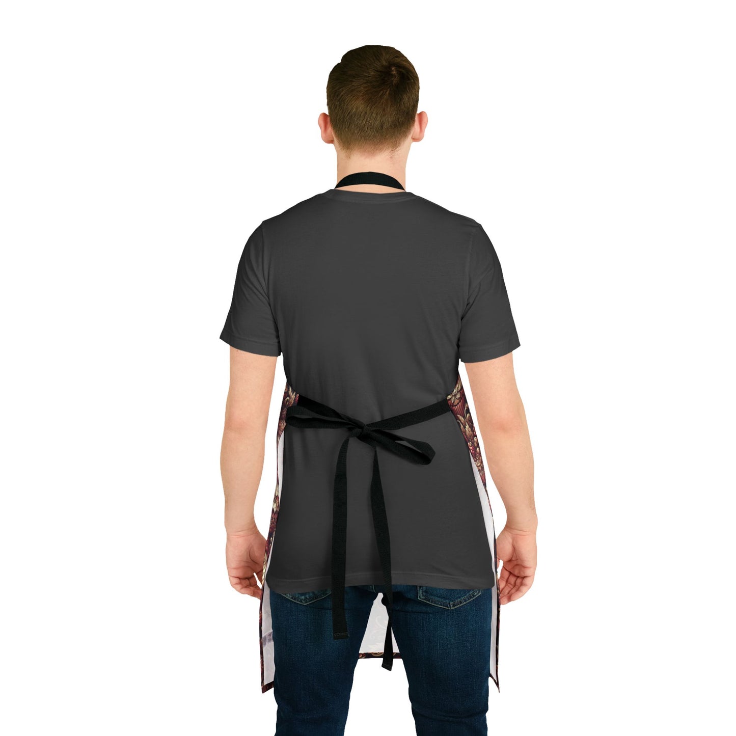 Darkly Delicious - Black - Gothic Kitchen Apron
