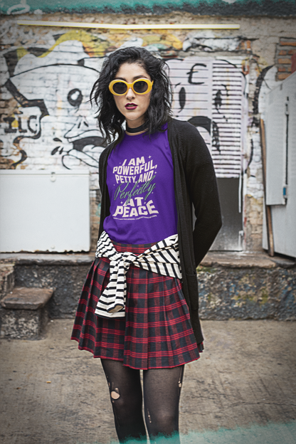 Powerful and Petty - Unisex Alternative Lightweight Long Sleeve Tee