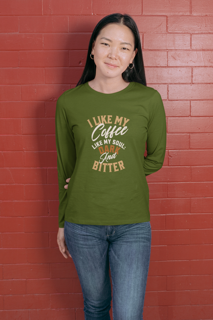 Dark and Bitter - Unisex Alternative Lightweight Long Sleeve Tee
