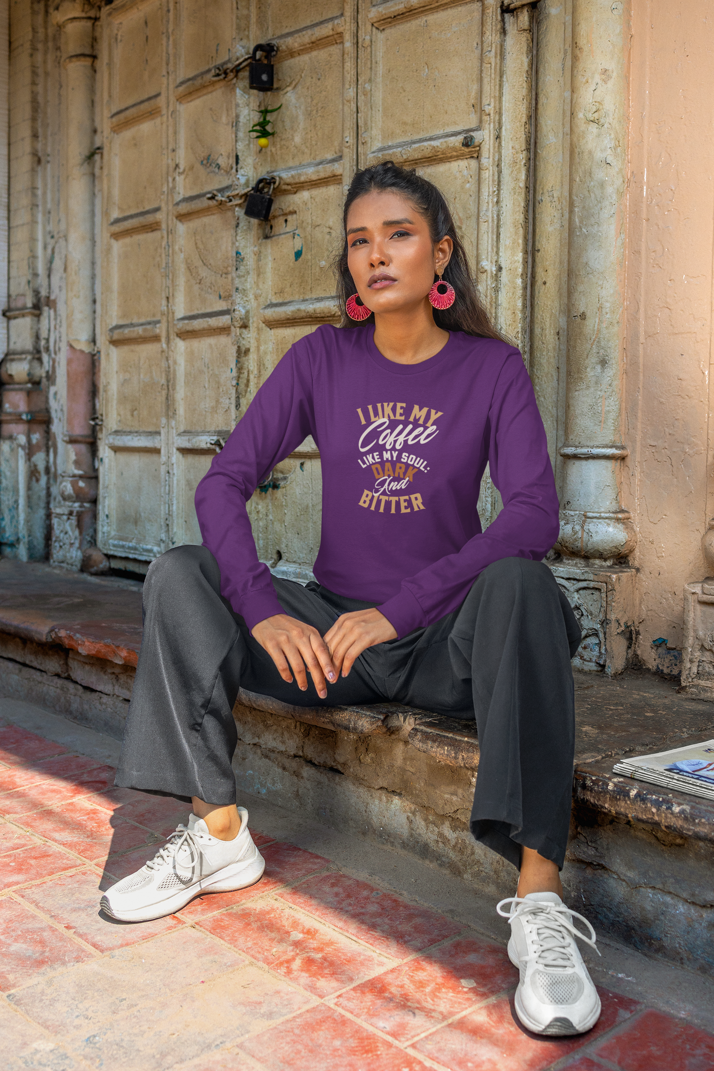 Dark and Bitter - Unisex Alternative Lightweight Long Sleeve Tee
