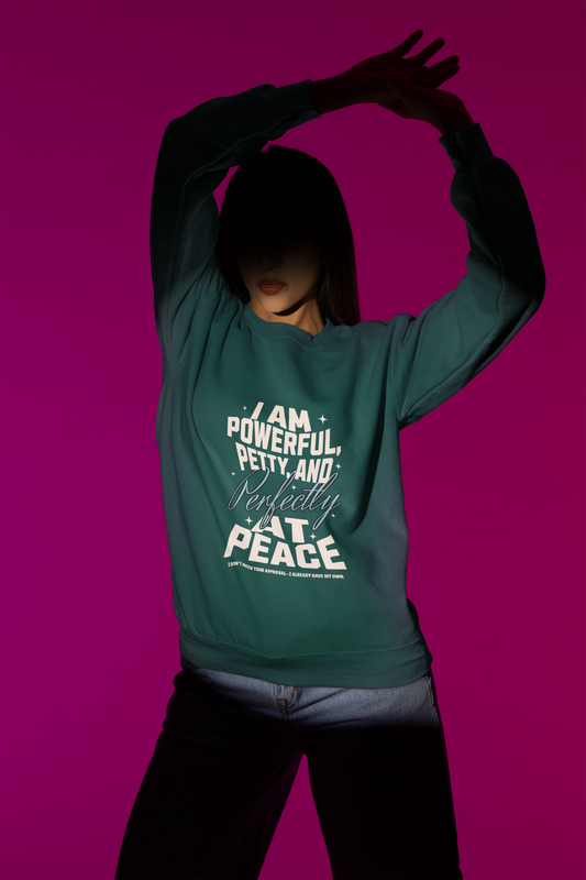 Powerful and Petty - Alternative Unisex Heavy Blend™ Crewneck Sweatshirt