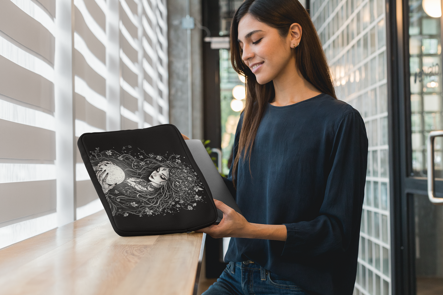 Enchanted Vision - Gothic Laptop Sleeve