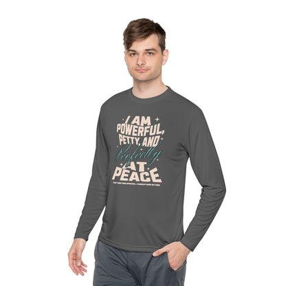 Powerful and Petty - Unisex Alternative Lightweight Long Sleeve Tee