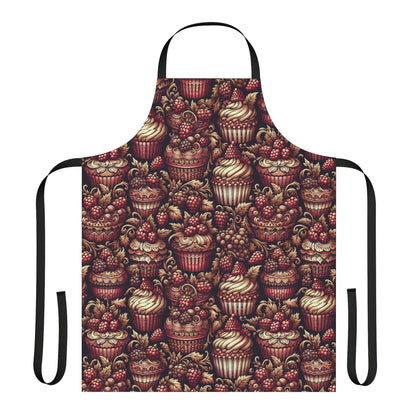 Darkly Delicious - Black - Gothic Kitchen Apron