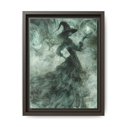 Witch's Wisdom - Framed Matte Canvas Print