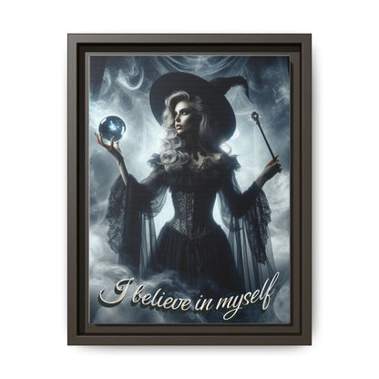 I Believe in Myself - Framed Matte Canvas Print
