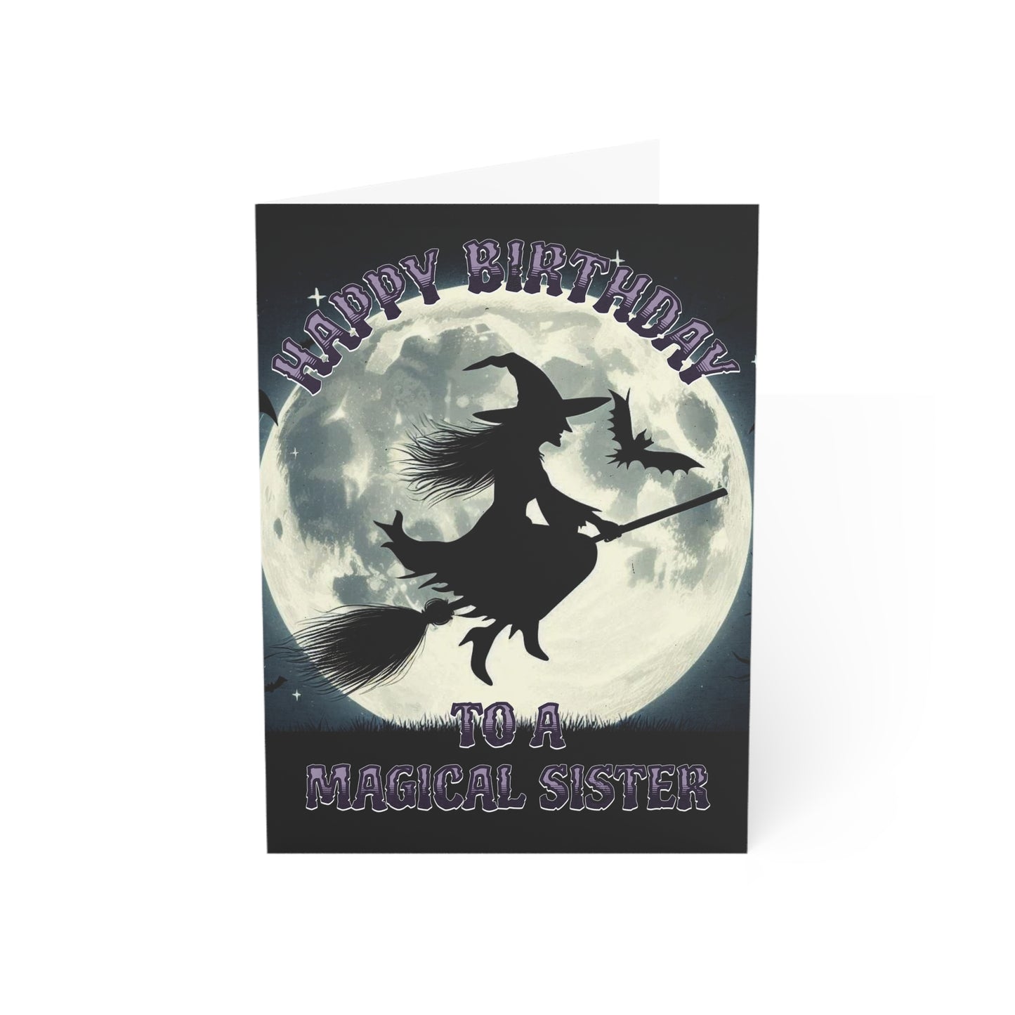 Magical Sister - Alternative Birthday Wishes Card