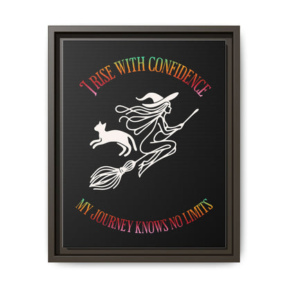 No limits - Gothic Framed Matte Canvas Print