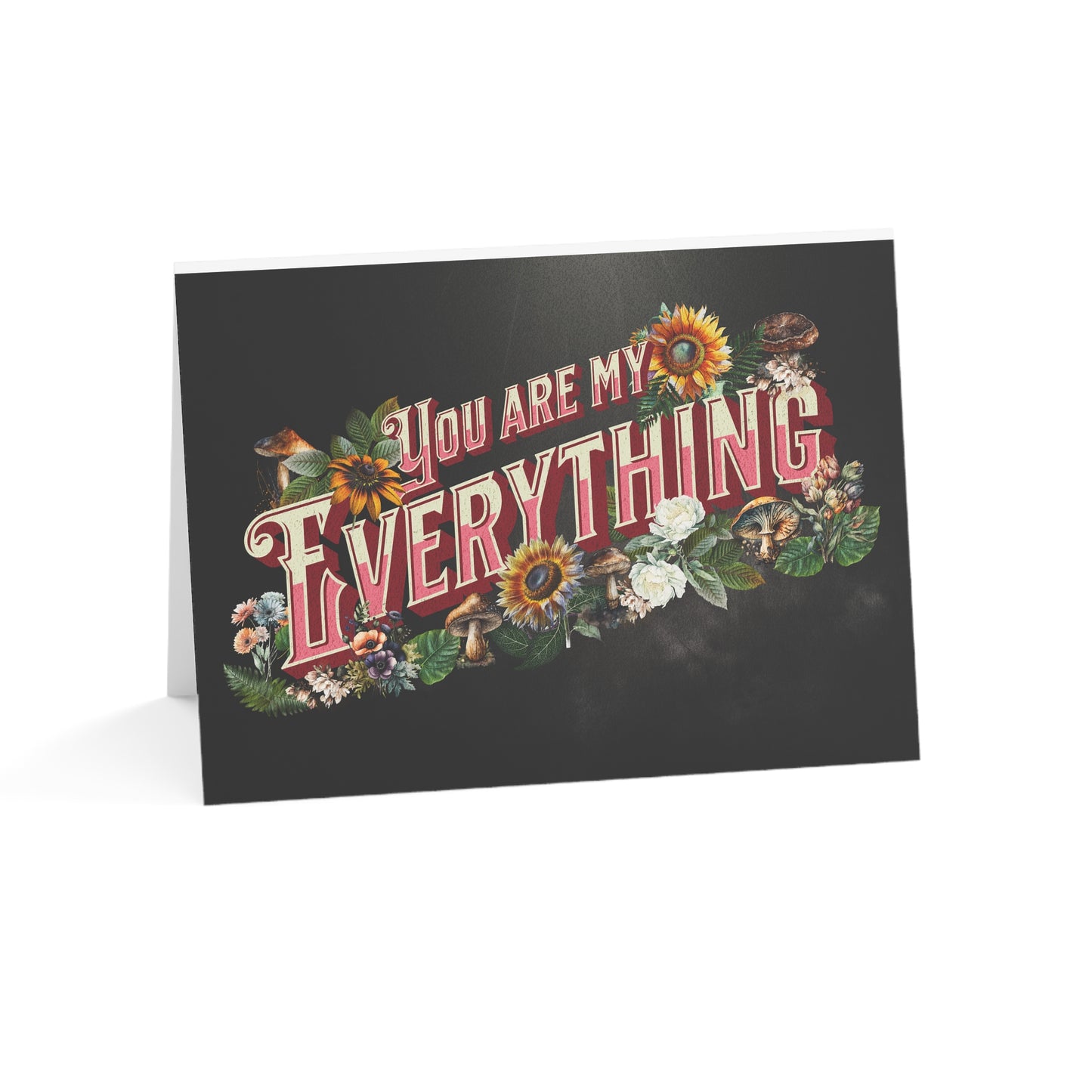 You Are My Everything - Alternative Greeting Card for Romantic Goths
