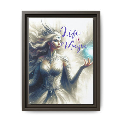 Life is Magic - Framed Matte Wall Art Print