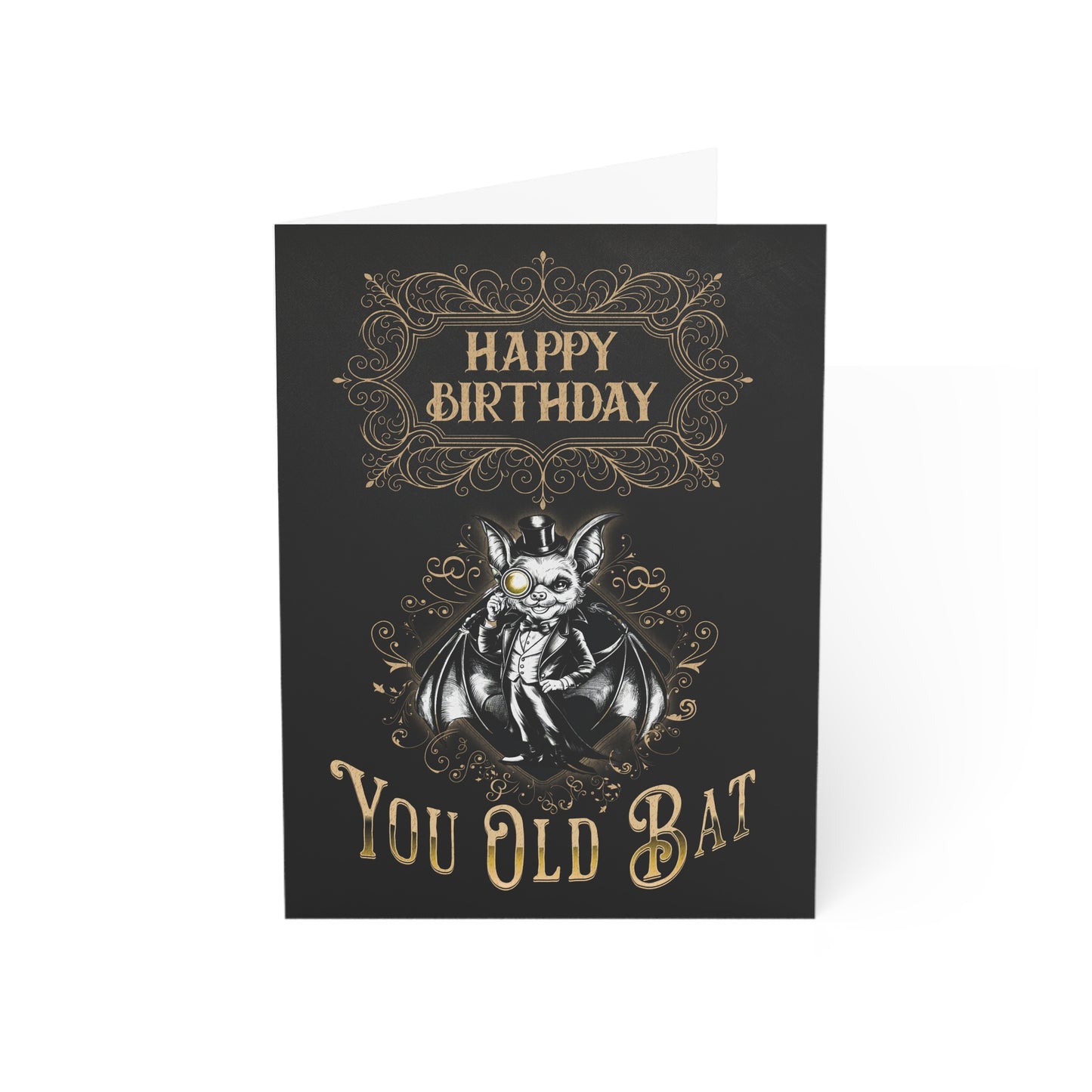 Old Bat - Alternative Birthday Wishes Card