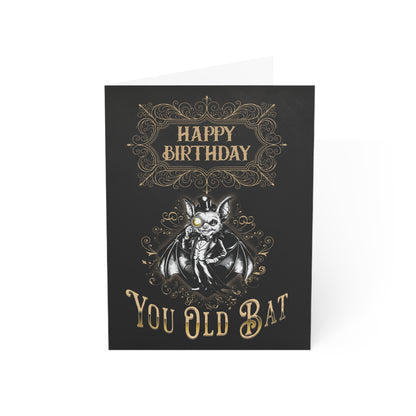 Old Bat - Alternative Birthday Wishes Card