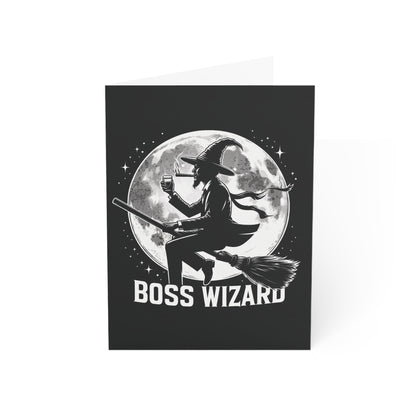 Boss Wizard - Alternative Greeting Card