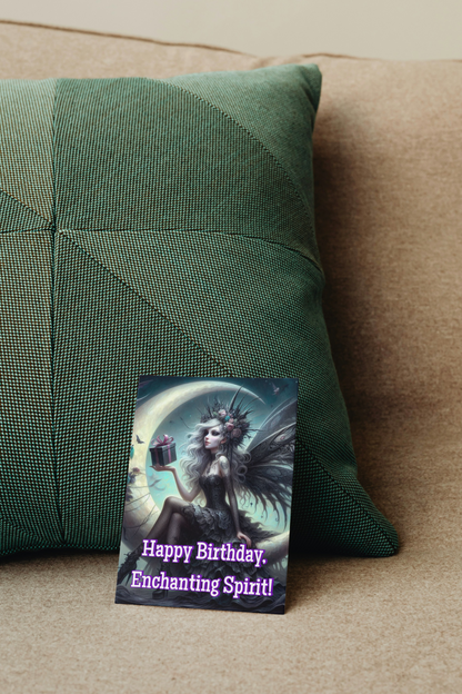 Enchanting Spirit - Alternative Birthday Wishes Card