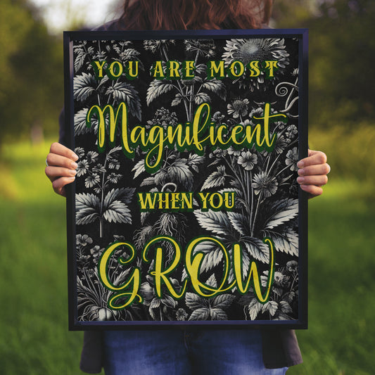 Most Magnificent - Gothic Framed Matte Canvas Print
