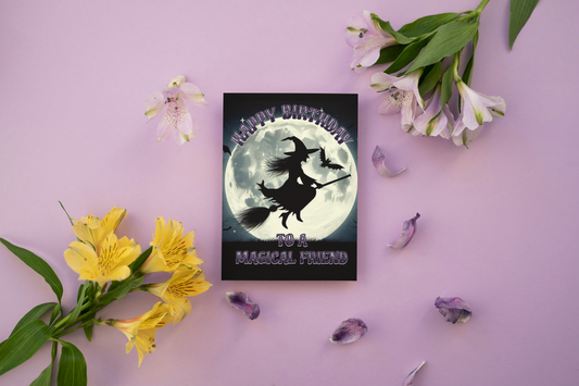Magical Friend - Alternative Birthday Wishes Card