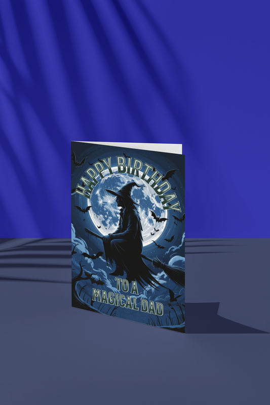 Magical Dad - Alternative Birthday Wishes Card