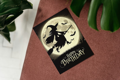 Dusk Witch - Alternative Birthday Wishes Card