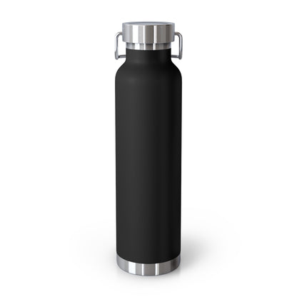 Fueled by Sarcasm - Copper Vacuum Insulated Bottle, 22oz