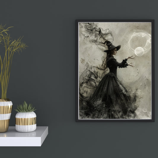 Coven Chronicles - Framed Matte Canvas Print