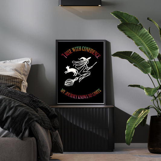 No limits - Gothic Framed Matte Canvas Print