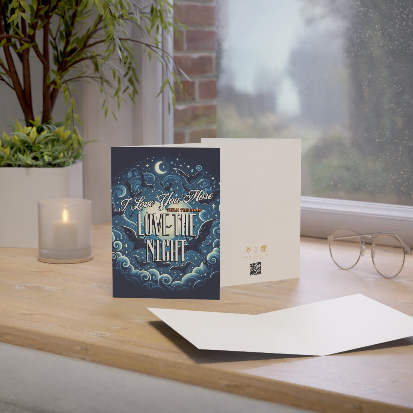 Love the Night - Alternative Greeting Card