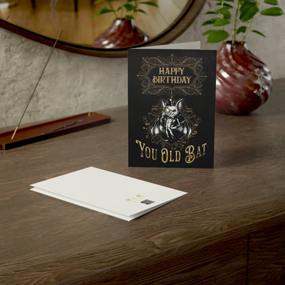 Old Bat - Alternative Birthday Wishes Card