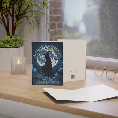 Magical Uncle - Alternative Birthday Wishes Card