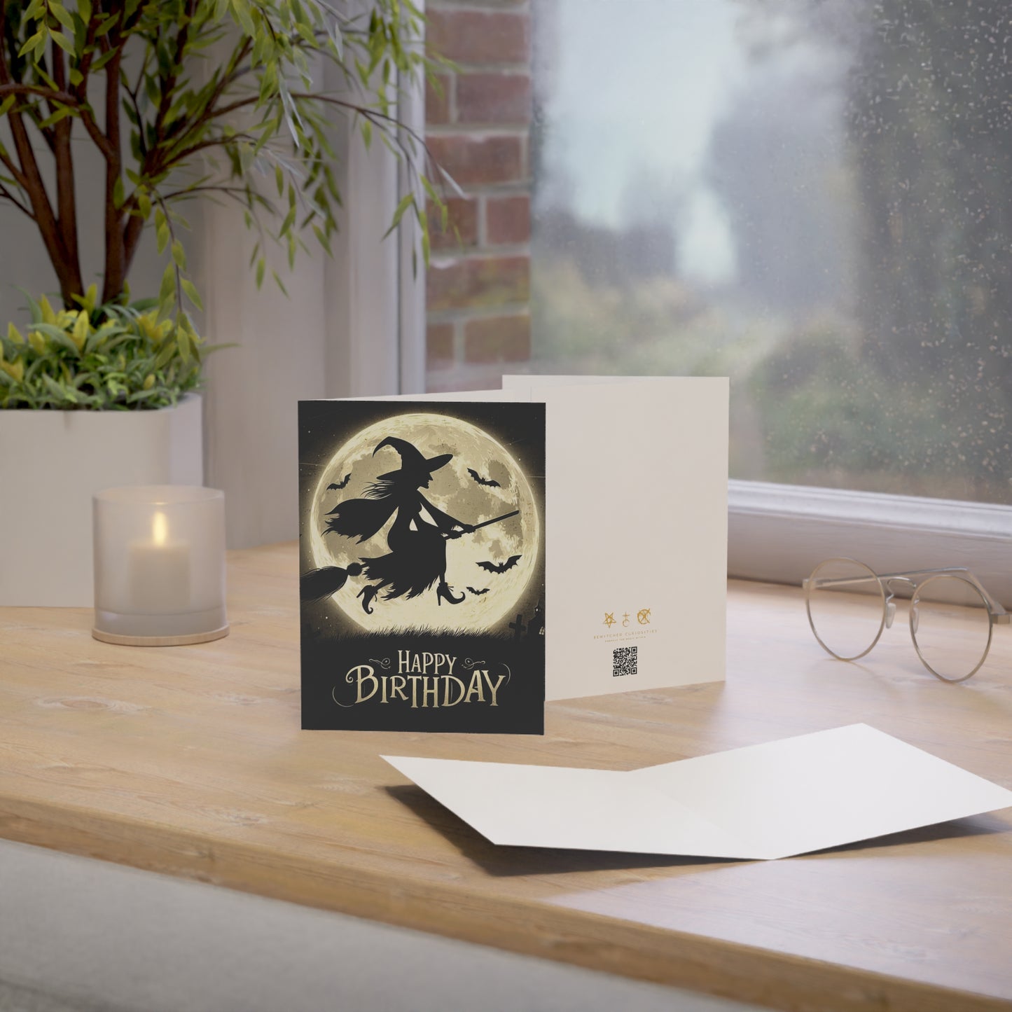 Dusk Witch - Alternative Birthday Wishes Card