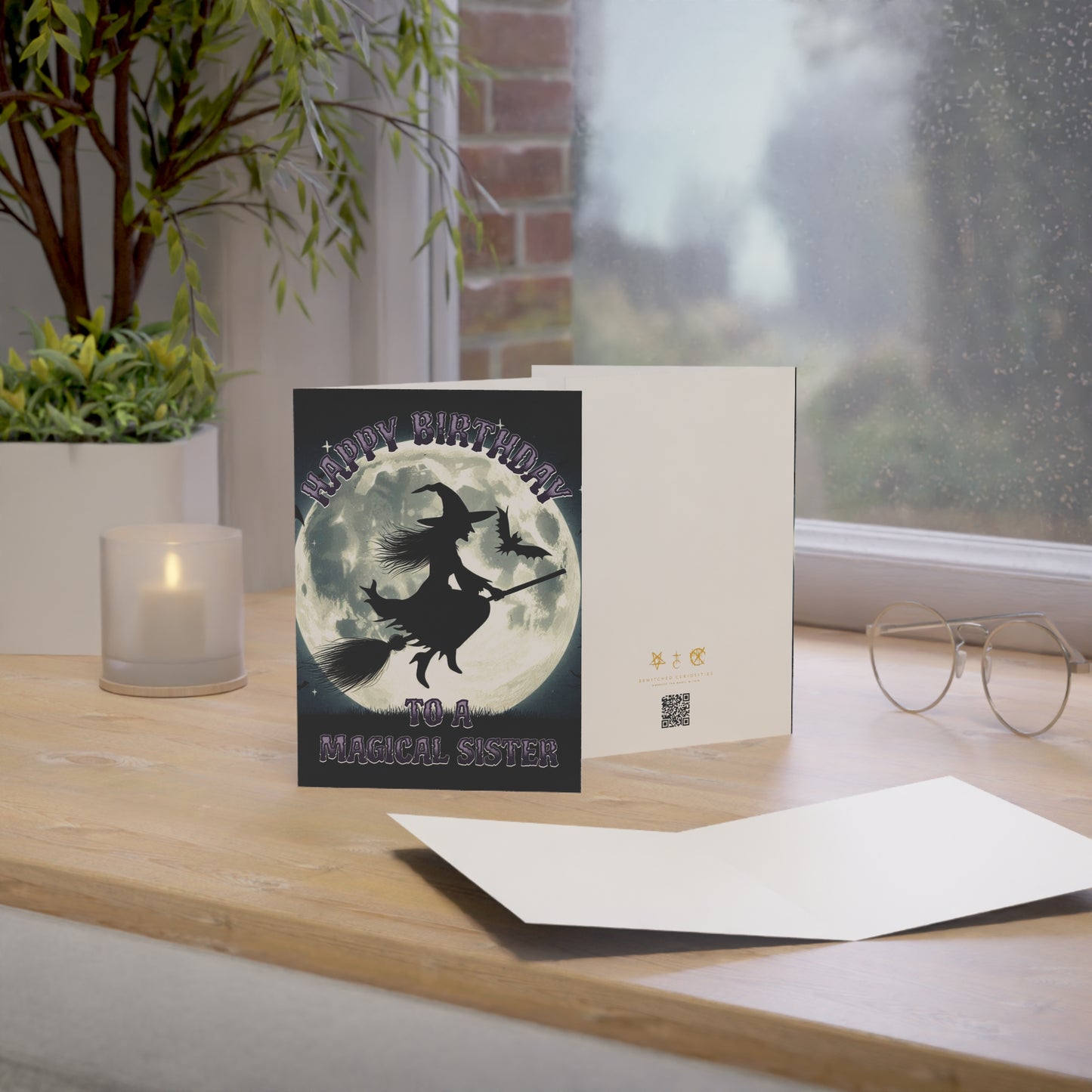 Magical Sister - Alternative Birthday Wishes Card