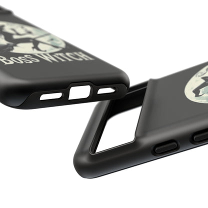 Boss Witch - Tough Cases - Black - For Samsung, Pixel & iPhone