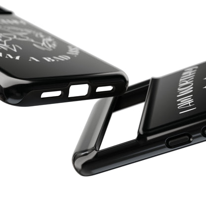 I Am Worthy - Tough Cases - Black - For Samsung, Pixel & iPhone