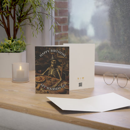 Let Yourself Go - Alternative Birthday Wishes Card