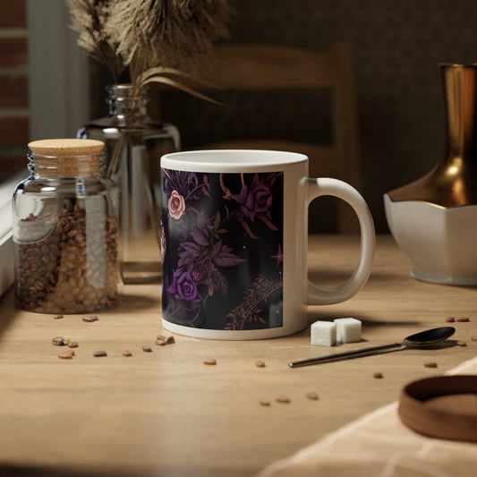 Moonlit Blooms Jumbo Mug, 20oz
