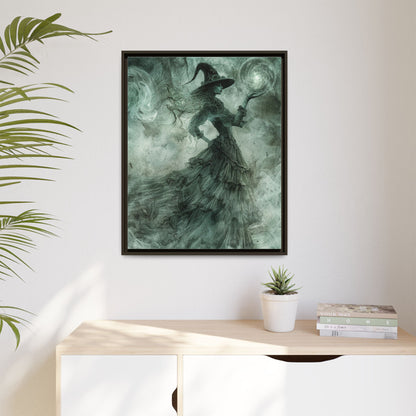 Witch's Wisdom - Framed Matte Canvas Print