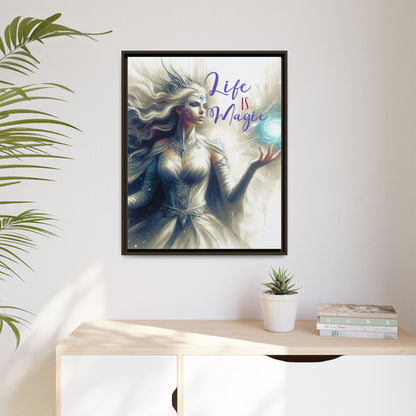 Life is Magic - Framed Matte Wall Art Print