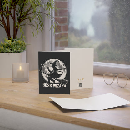 Boss Wizard - Alternative Greeting Card