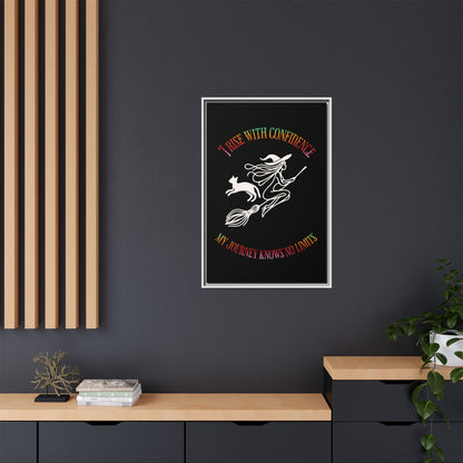No limits - Gothic Framed Matte Canvas Print